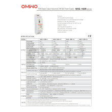 Omwo Wxe-15dr-15 DIN-рейку Импульсный источник питания 